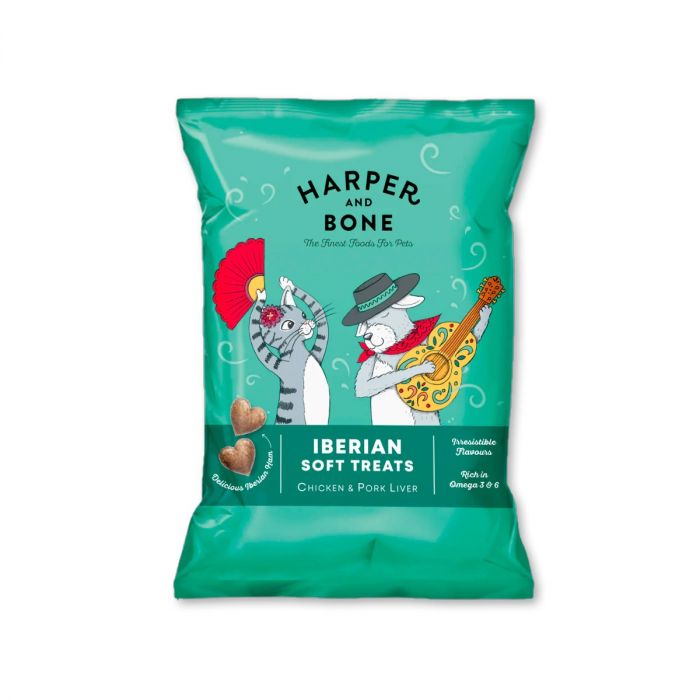 Harper & Bone Iberian soft Treats pollo y cerdo 90 g