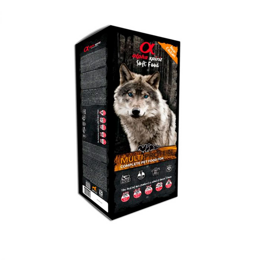 Alpha Spirit Alimento semi-húmedo Multiprotein 9 kg monodosis 200 g