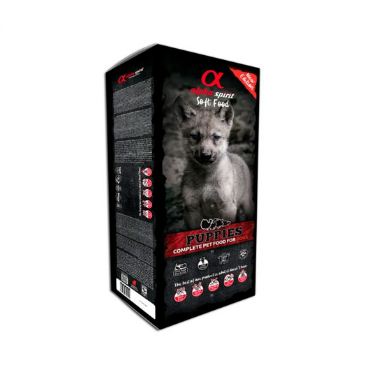 Alpha Spirit Alimento semi-húmedo Puppies 9 kg monodosis 200 g