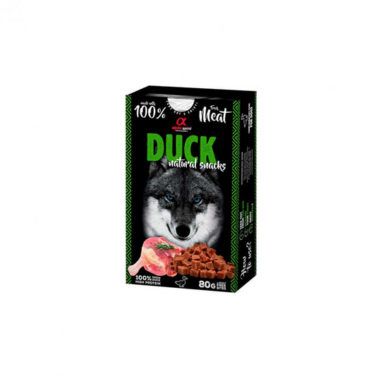 Alpha Spirit Snack natural de pato 80 g