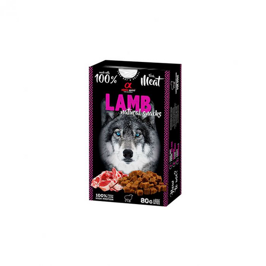 Alpha Spirit Snack natural de cordero 80 g