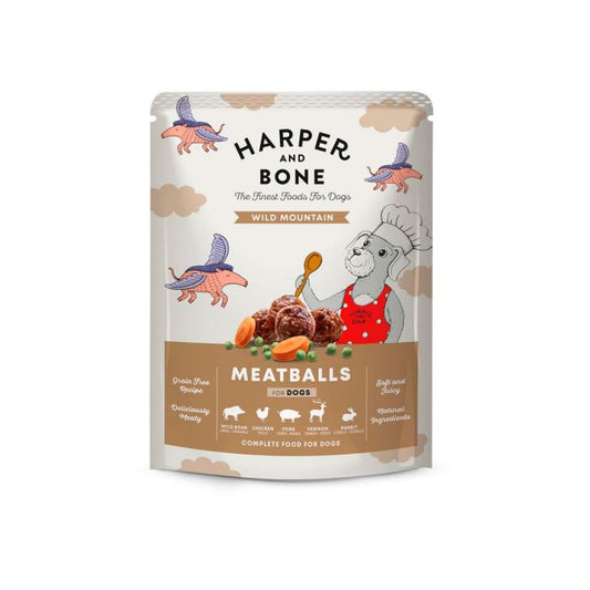 Harper & Bone Albóndigas para perros Wild Mountain