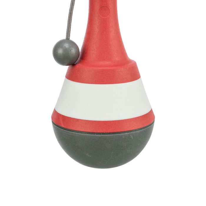 Trixie Juguete Boya acuática de 19 cm para snacks con cuerda
