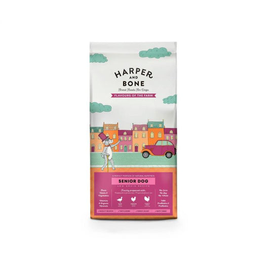 Harper & Bone Senior Dog Flavours Of The Farm